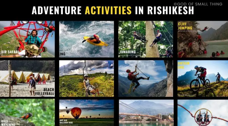 adventure activities in rishikesh