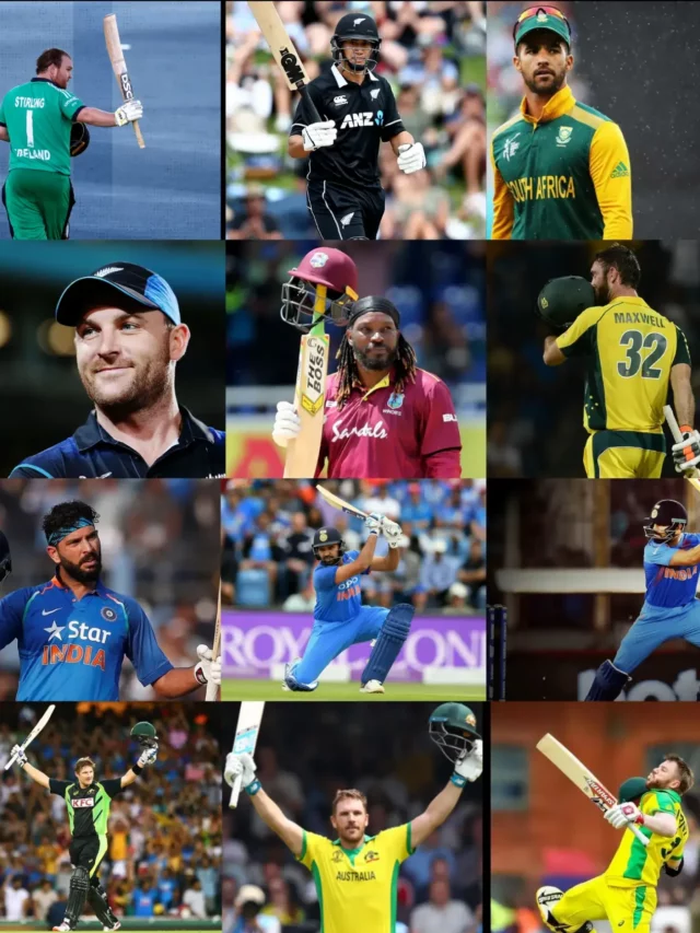 Most sixes in T-20 cricket by a batsman