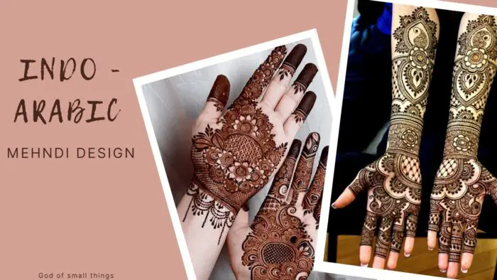 Best indo Arabic fusion mehndi 