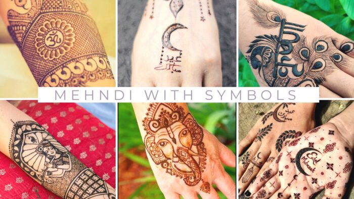 Best mehndi designs with symbols 