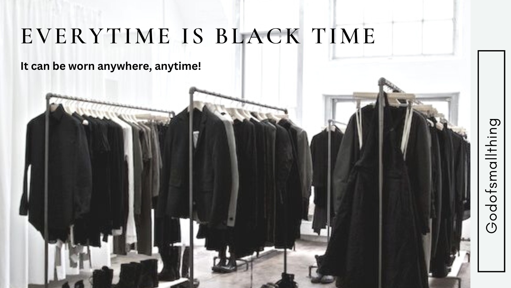 Things you hear when you love wearing black 