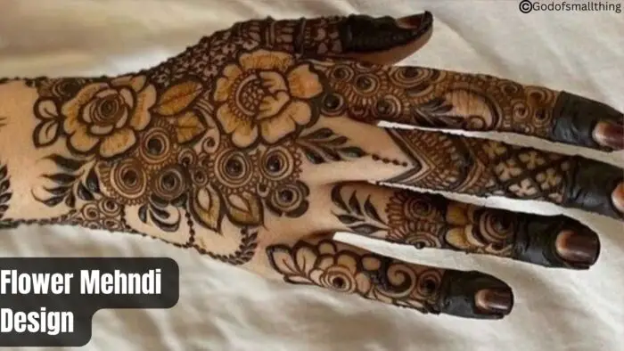 Stylish bridal mehndi design 