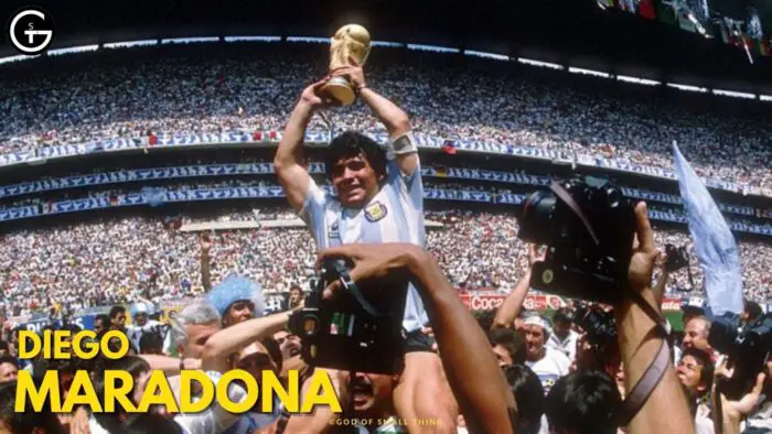 Greatest Footballer of all time Diego Maradona