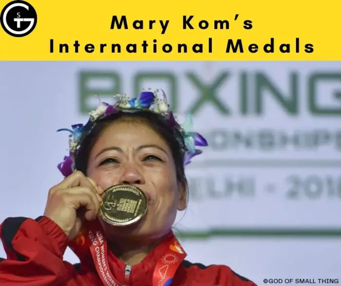 Mary Kom’s International Medals