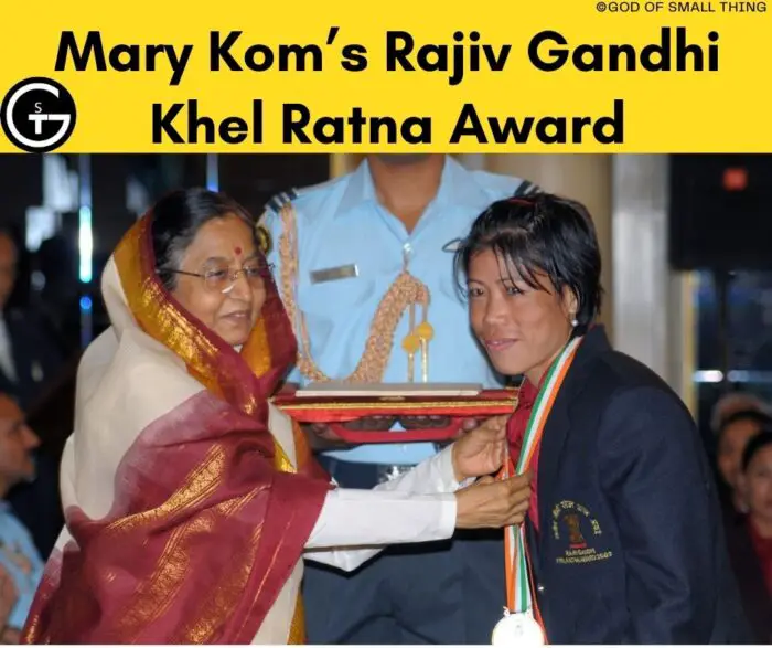 Mary Kom’s Medal Rajiv Gandhi Khel Ratna Award
