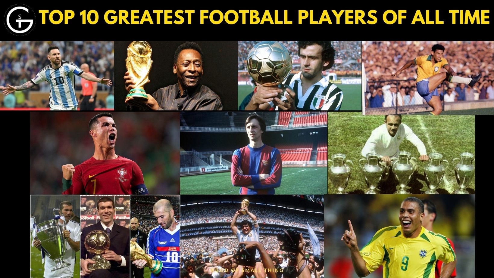 Top 10 Greatest football players of all Time Ranked