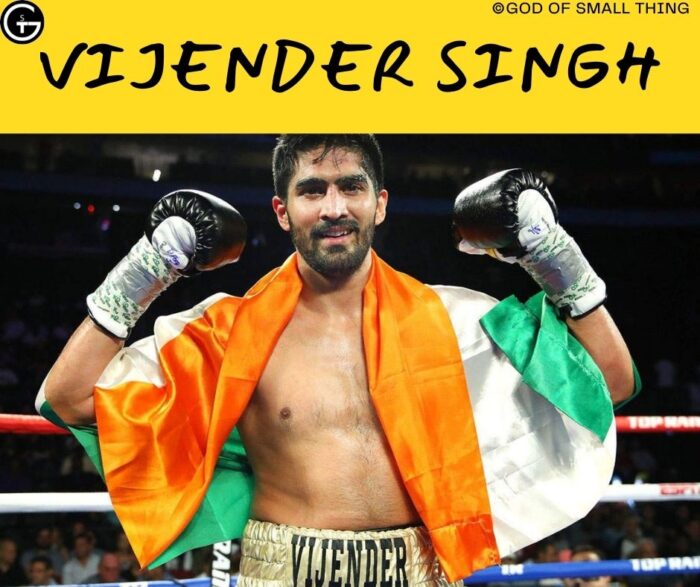 VIJENDER SINGH best boxer indian