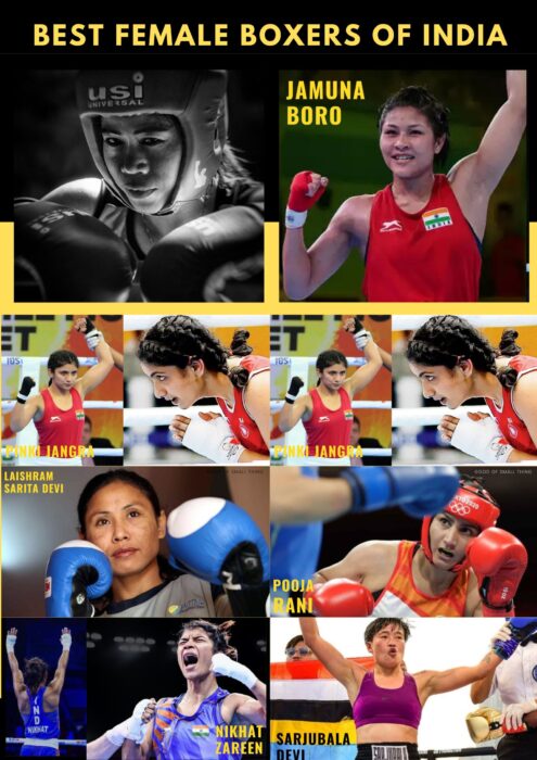 Best female boxers of india
