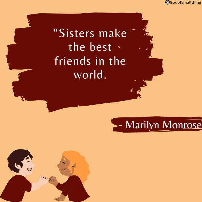 Sister bond quotes 