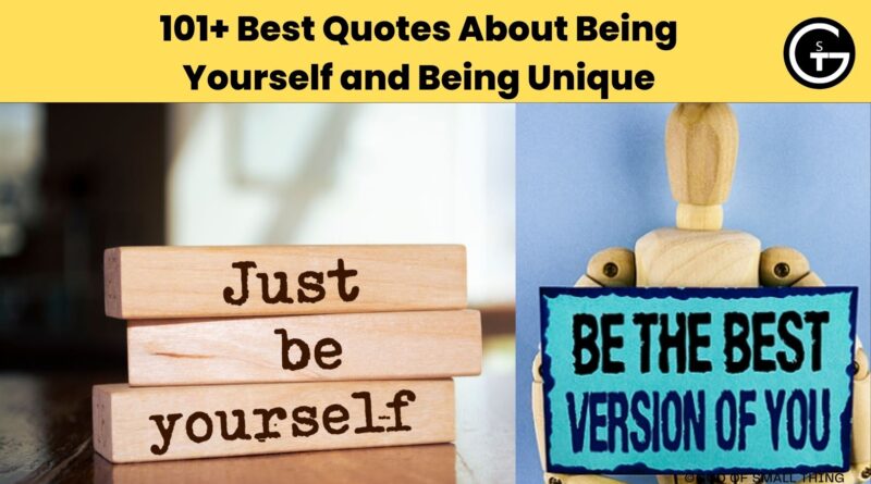 Best Quotes About Being Yourself