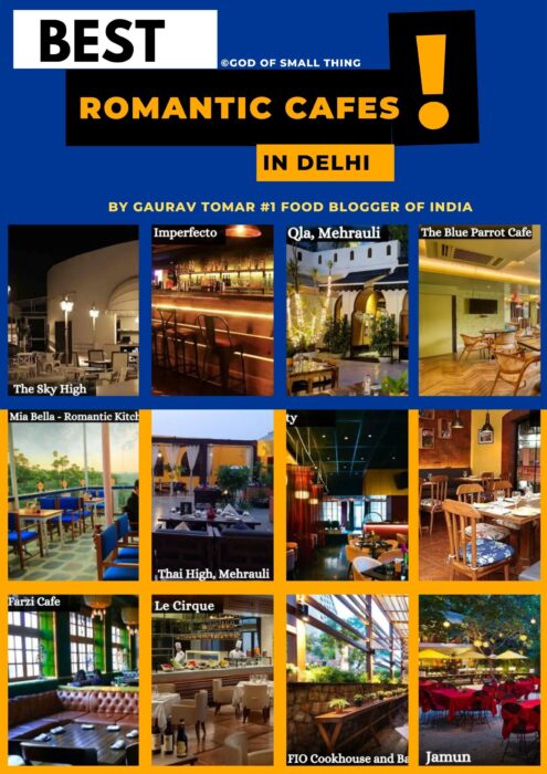 Best Romantic Cafes in Delhi for Date