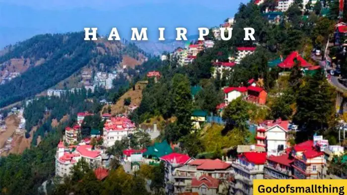 Hamirpur hill station in Himachal Pradesh India