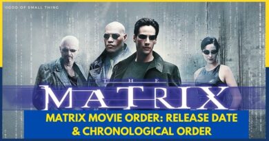 Matrix Movie Order